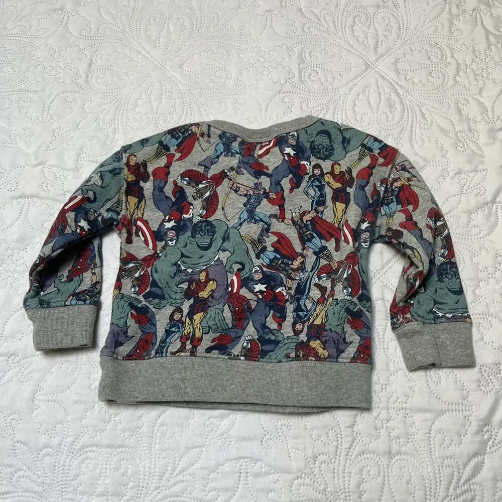 Gap Marvel Super Hero Sweatshirt Size 18-24m